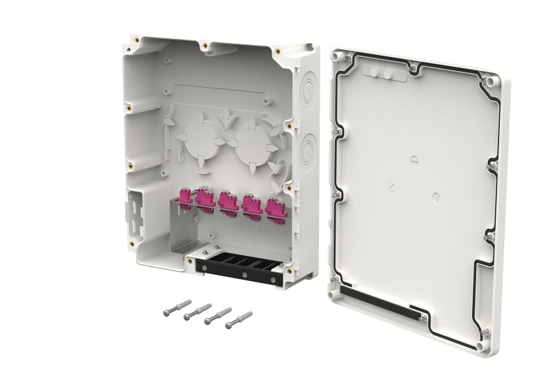 METZ CONNECT - OpDAT MV 9xLC-D OM4 IP65 VIK 9Kup. violett