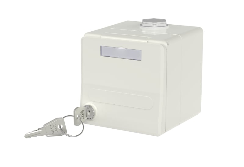 METZ CONNECT - IP44 SG AP-Gehäuse Modul rw
