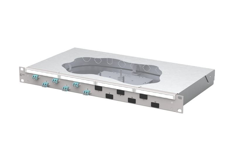 METZ CONNECT - OpDAT fix2 Patchfeld splice 6xLC-D OM3