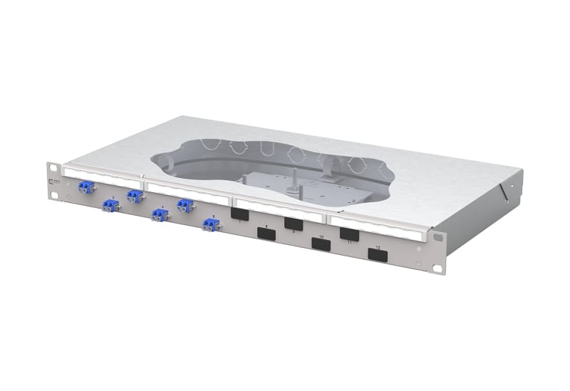 METZ CONNECT - OpDAT fix2 Patchfeld splice 6xLC-D OS2