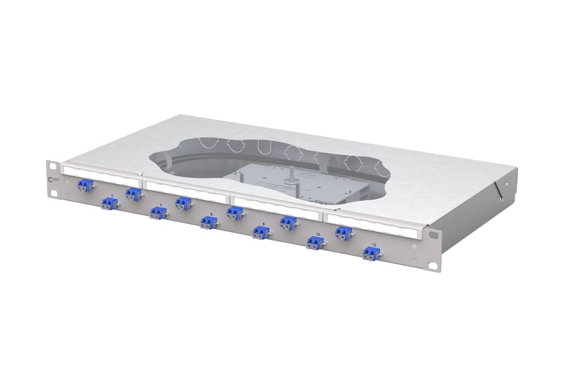 METZ CONNECT - OpDAT fix2 Patchfeld splice 12xLC-D OS2