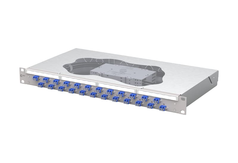 METZ CONNECT - OpDAT fix2 Patchfeld splice 24xLC-D OS2