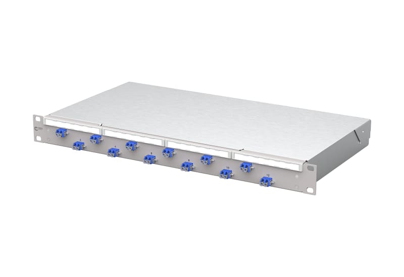 METZ CONNECT - OpDAT fix2 Patchfeld VIK 12xLC-D OS2