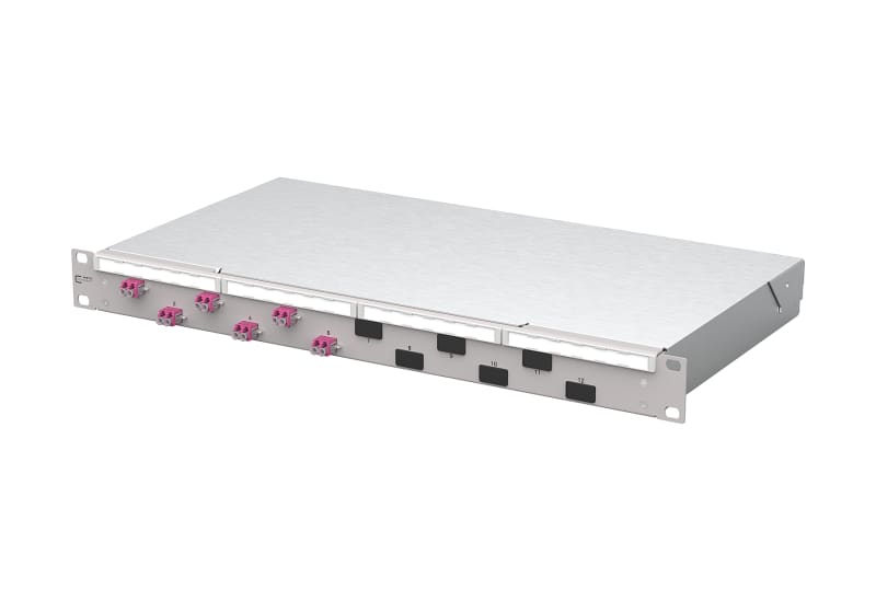 METZ CONNECT - OpDAT fix2 Patchfeld VIK 6xLC-D OM4