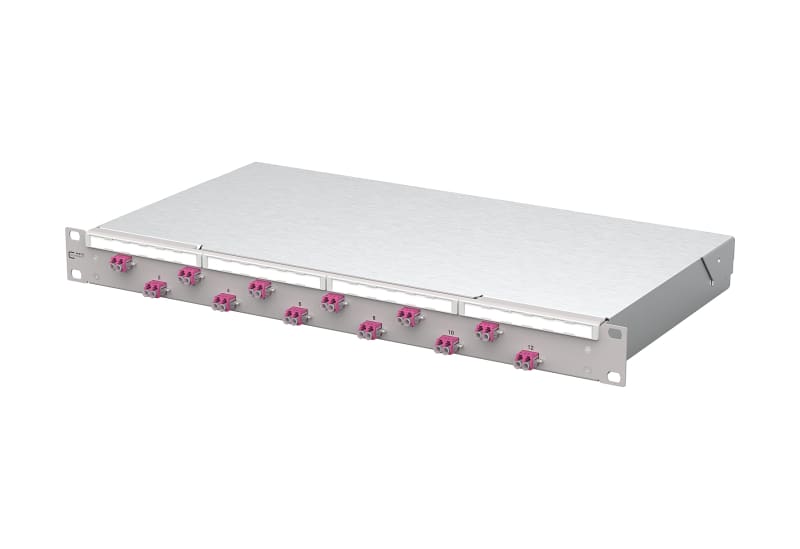 METZ CONNECT - OpDAT fix2 Patchfeld VIK 12xLC-D OM4