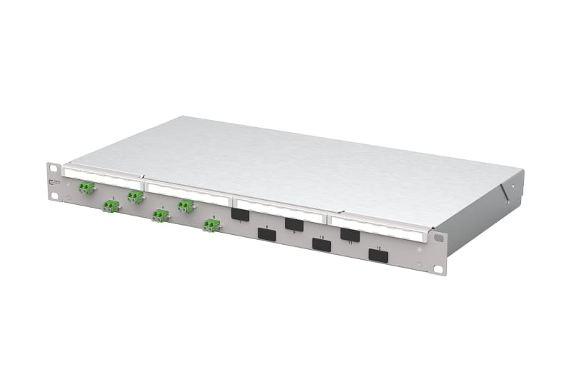 METZ CONNECT - OpDAT fix2 Patchfeld VIK 6xLC-D APC OS2