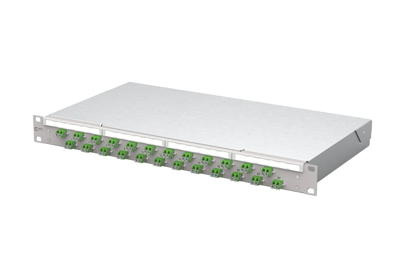 METZ CONNECT - OpDAT fix2 Patchfeld VIK 24xLC-D APC OS2