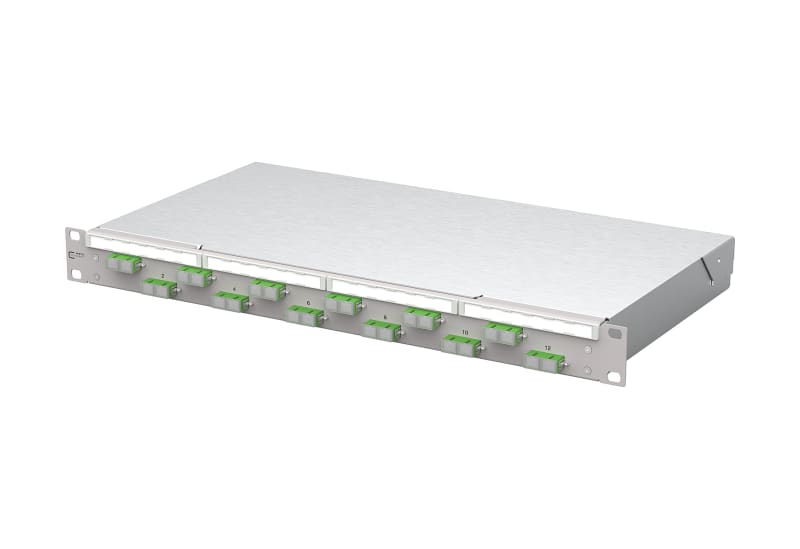 METZ CONNECT - OpDAT fix2 Patchfeld VIK 12xSC-D APC OS2