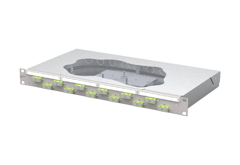 METZ CONNECT - OpDAT fix2 Patchfeld splice 12xSC-D OM5