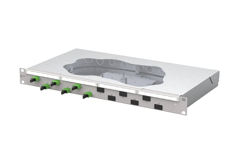 METZ CONNECT - OpDAT fix2 Patchfeld splice 6xE2000-S APC OS2