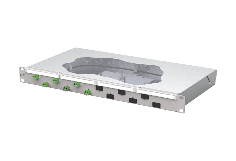 METZ CONNECT - OpDAT fix2 Patchfeld splice 6xLC-D APC OS2