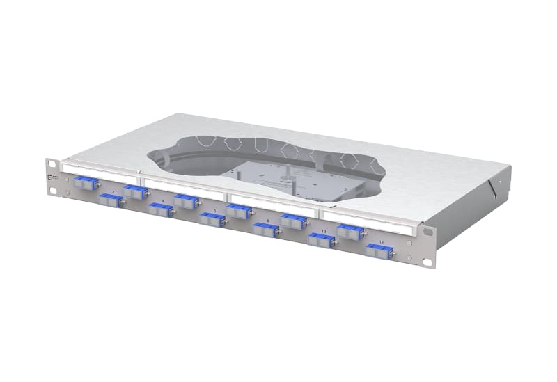 METZ CONNECT - OpDAT fix2 Patchfeld splice 12xSC-D OS2