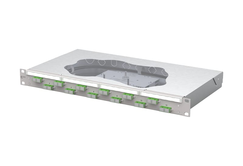 METZ CONNECT - OpDAT fix2 Patchfeld splice 12xSC-D APC OS2