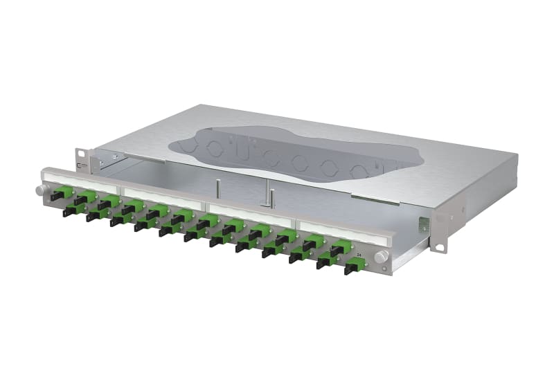 METZ CONNECT - OpDAT slide2 Patchfeld VIK 24xE2000-S APC OS2
