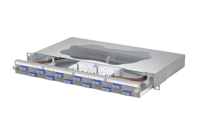METZ CONNECT - OpDAT slide2 Patchfeld splice 12xSC-D OS2