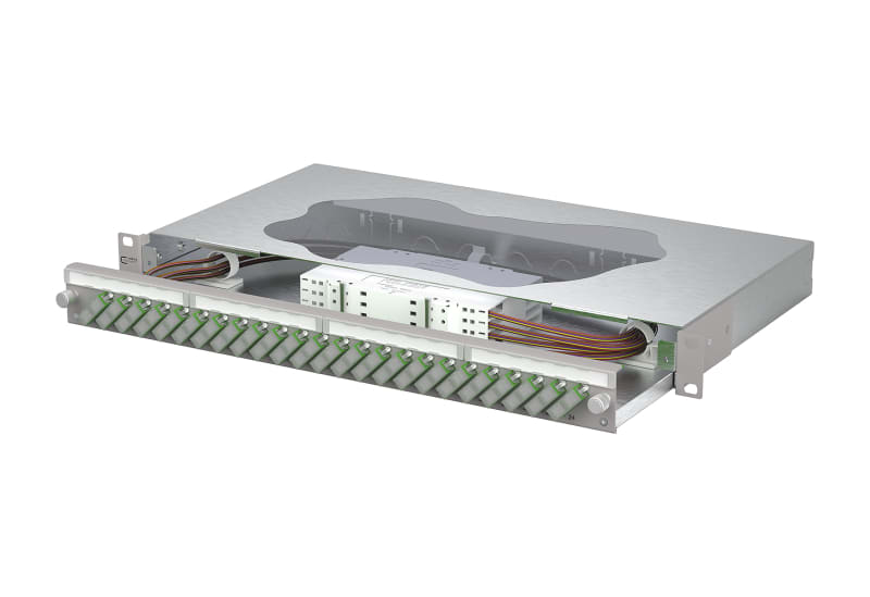 METZ CONNECT - OpDAT slide2 Patchfeld splice 24xSC-D APC OS2