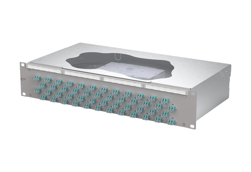 METZ CONNECT - OpDAT fix2 Patchfeld splice 48xLC-D OM3