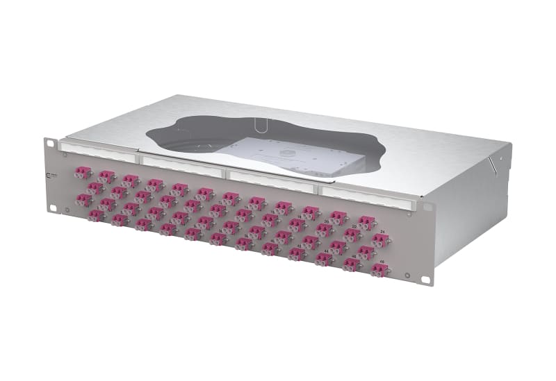 METZ CONNECT - OpDAT fix2 Patchfeld splice 48xLC-D OM4