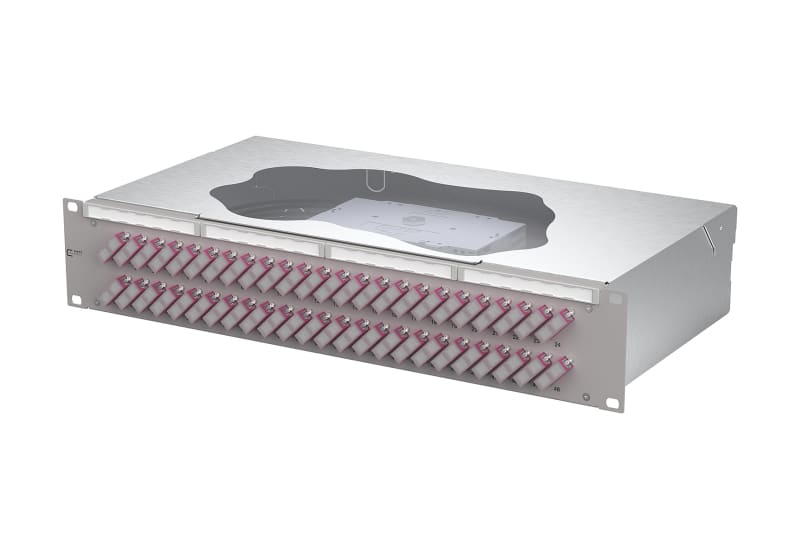 METZ CONNECT - OpDAT fix2 Patchfeld splice 48xSC-D OM4