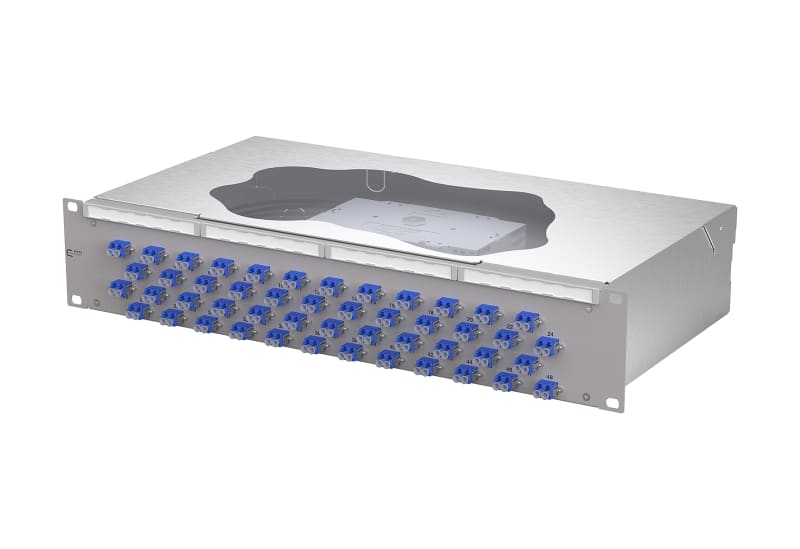 METZ CONNECT - OpDAT fix2 Patchfeld splice 48xLC-D OS2