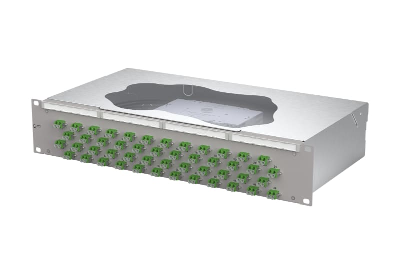 METZ CONNECT - OpDAT fix2 Patchfeld splice 48xLC-D APC OS2