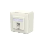 METZ CONNECT - E-DAT C6A IDC 1 Port AP reinweiß