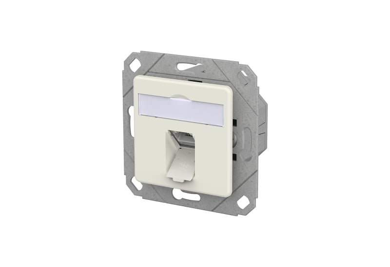 METZ CONNECT - E-DAT C6A IDC 1 Port UPK reinweiß