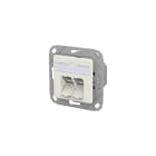 METZ CONNECT - E-DAT C6A IDC 2 Port UPK reinweiß