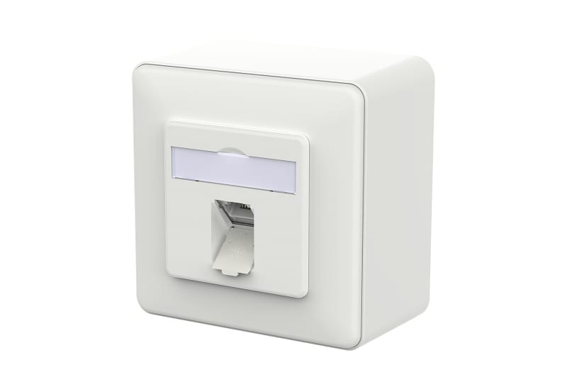 METZ CONNECT - E-DAT C6A IDC 1 Port AP verkehrsweiß