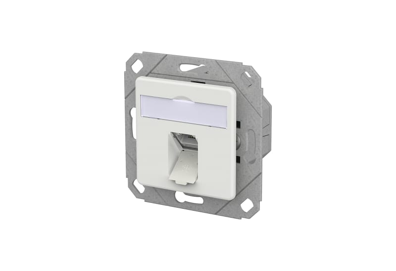 METZ CONNECT - E-DAT C6A IDC 1 Port UPK verkehrsweiß