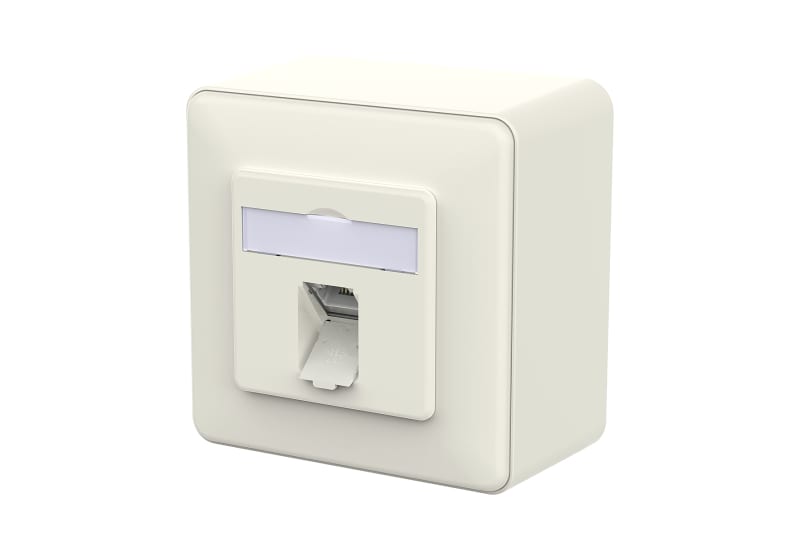 METZ CONNECT - E-DAT C6A LSA++ 1 Port AP reinweiß