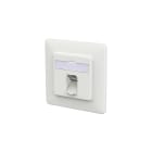 METZ CONNECT - E-DAT C6A LSA++ 1 Port UP verkehrsweiß
