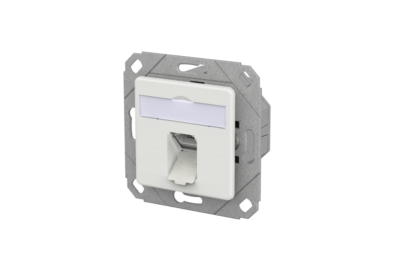 METZ CONNECT - E-DAT C6A LSA++ 1 Port UPK verkehrsweiß