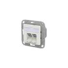 METZ CONNECT - E-DAT C6A LSA++ 2 Port UPK verkehrsweiß
