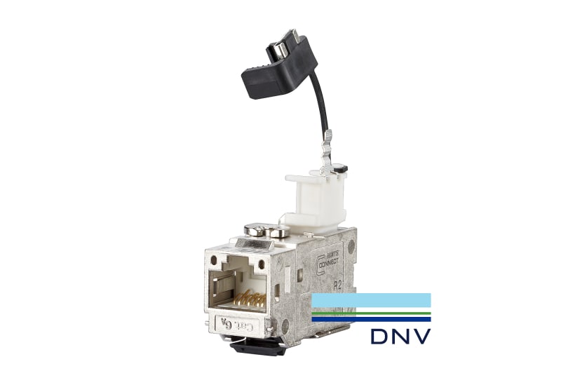 METZ CONNECT - C6Amodul K 90° Buchse DNV - Keystone