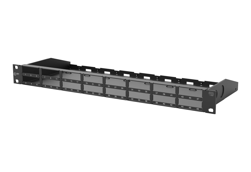 METZ CONNECT - DCCS2 BGT 19 Zoll 1HE Baugruppenträger schwarz