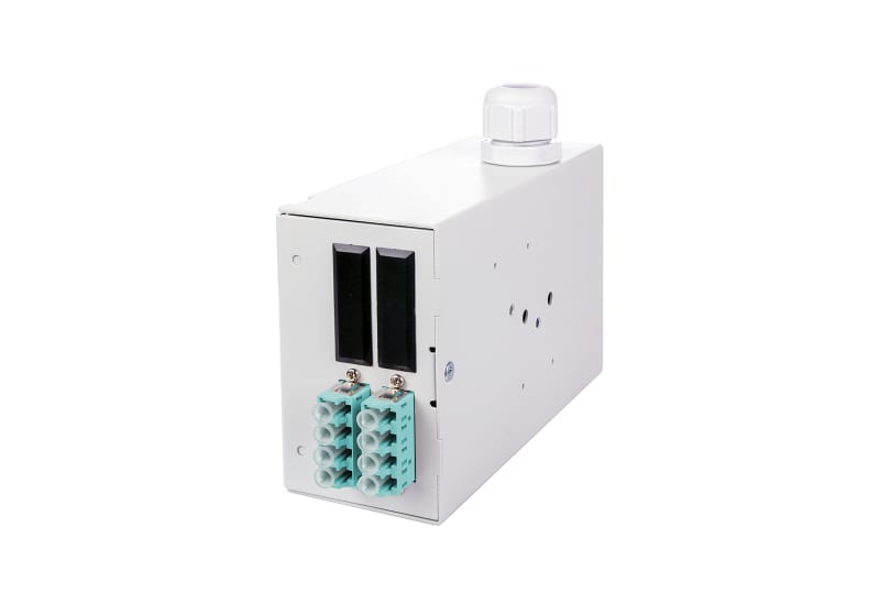 METZ CONNECT - OpDAT REG K splice 2xLC-Q OM3 mit Crimpspleißhalter