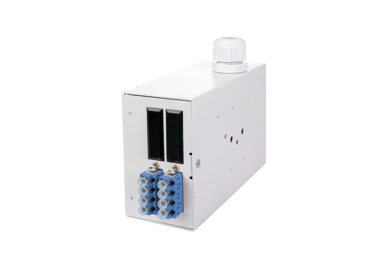 METZ CONNECT - OpDAT REG K splice 2xLC-Q OS2 mit Crimpspleißhalter