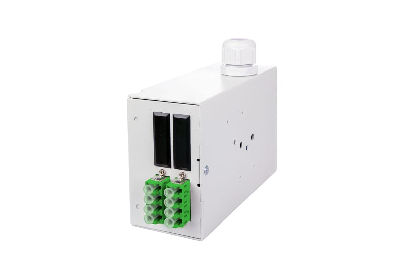 METZ CONNECT - OpDAT REG K splice 2xLC-Q APC OS2 mit Crimpspleißhalter