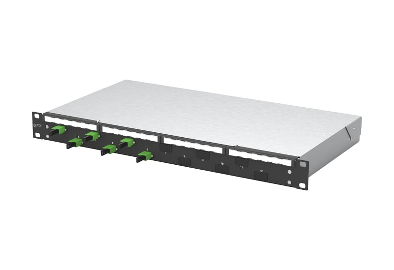 METZ CONNECT - OpDAT fix2 Patchfeld VIK 6xE2000-S APC OS2 schwarz
