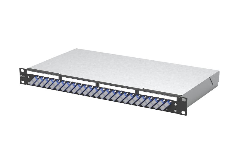 METZ CONNECT - OpDAT fix2 Patchfeld VIK 24xSC-D OS2 schwarz