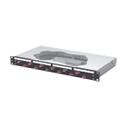 METZ CONNECT - OpDAT fix2 Patchfeld splice 12xLC-D OM4 schwarz