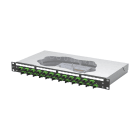 METZ CONNECT - OpDAT fix2 Patchfeld splice 24xE2000-S APC OS2 schwarz