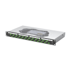METZ CONNECT - OpDAT fix2 Patchfeld splice 24xLC-D APC OS2 schwarz