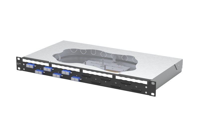 METZ CONNECT - OpDAT fix2 Patchfeld splice 6xSC-D OS2 schwarz
