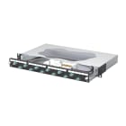 METZ CONNECT - OpDAT slide2 Patchfeld splice 12xLC-D OM3 schwarz