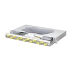 METZ CONNECT - OpDAT slide2 Patchfeld splice 12xST-D OM3 grau