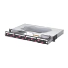 METZ CONNECT - OpDAT slide2 Patchfeld splice 12xLC-D OM4 schwarz