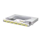 METZ CONNECT - OpDAT slide2 Patchfeld splice 12xST-D OM4 grau