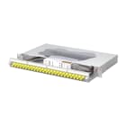 METZ CONNECT - OpDAT slide2 Patchfeld splice 24xST-D OM4 grau